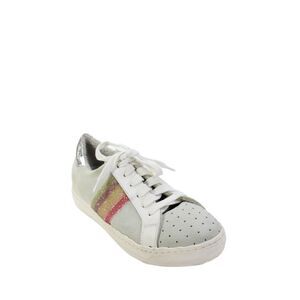 Meline Womens Suede Jeweled Low Top Sneakers Grey Size 38 8